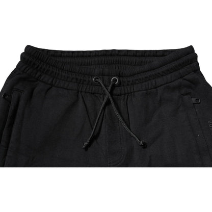 Dolce & Gabbana Black Cotton Jogger Jogging Pants
