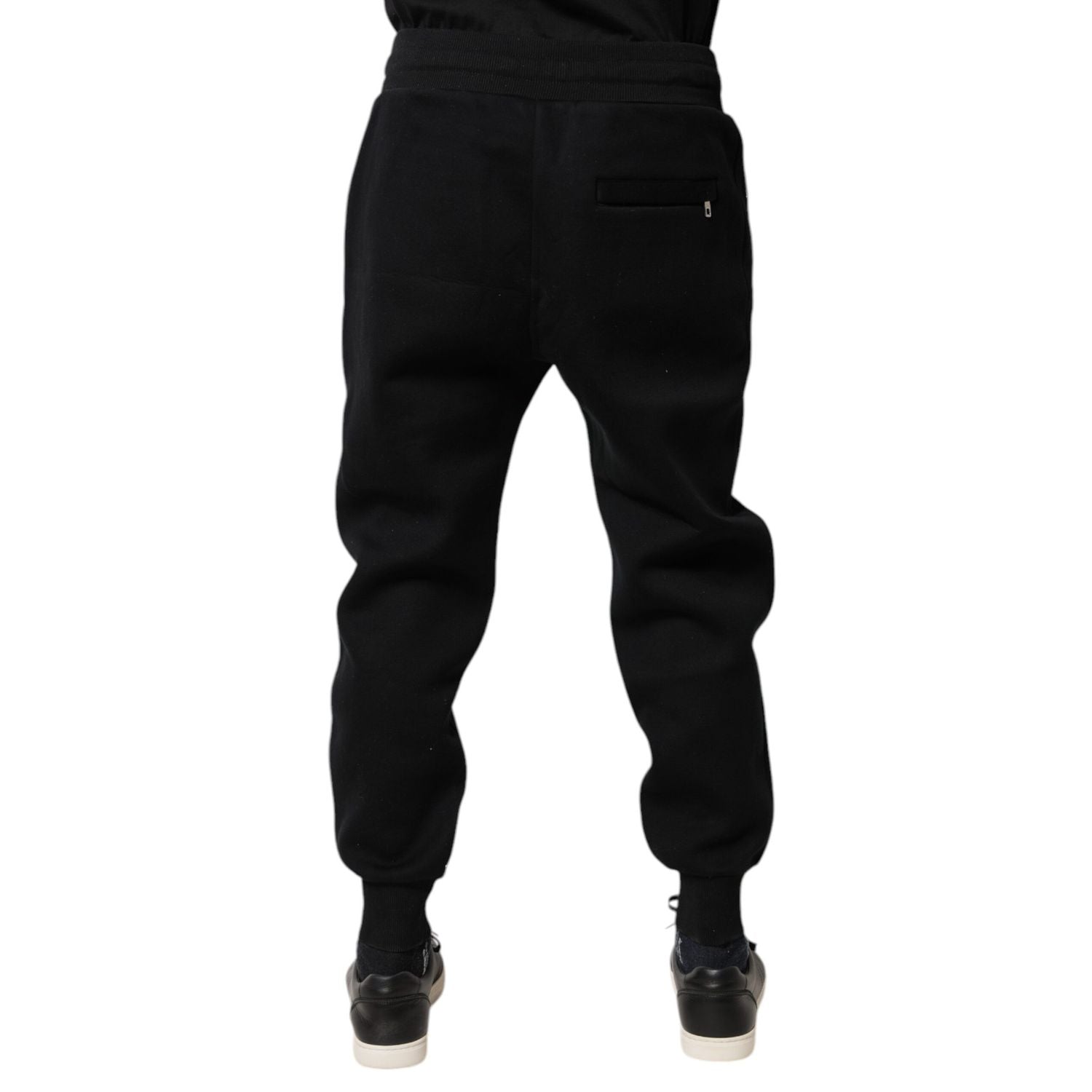 Dolce & Gabbana Black Modal Jogger Jogging Pants