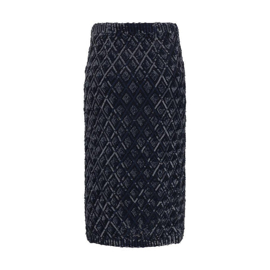 P.A.R.O.S.H. Sequined midi Skirt