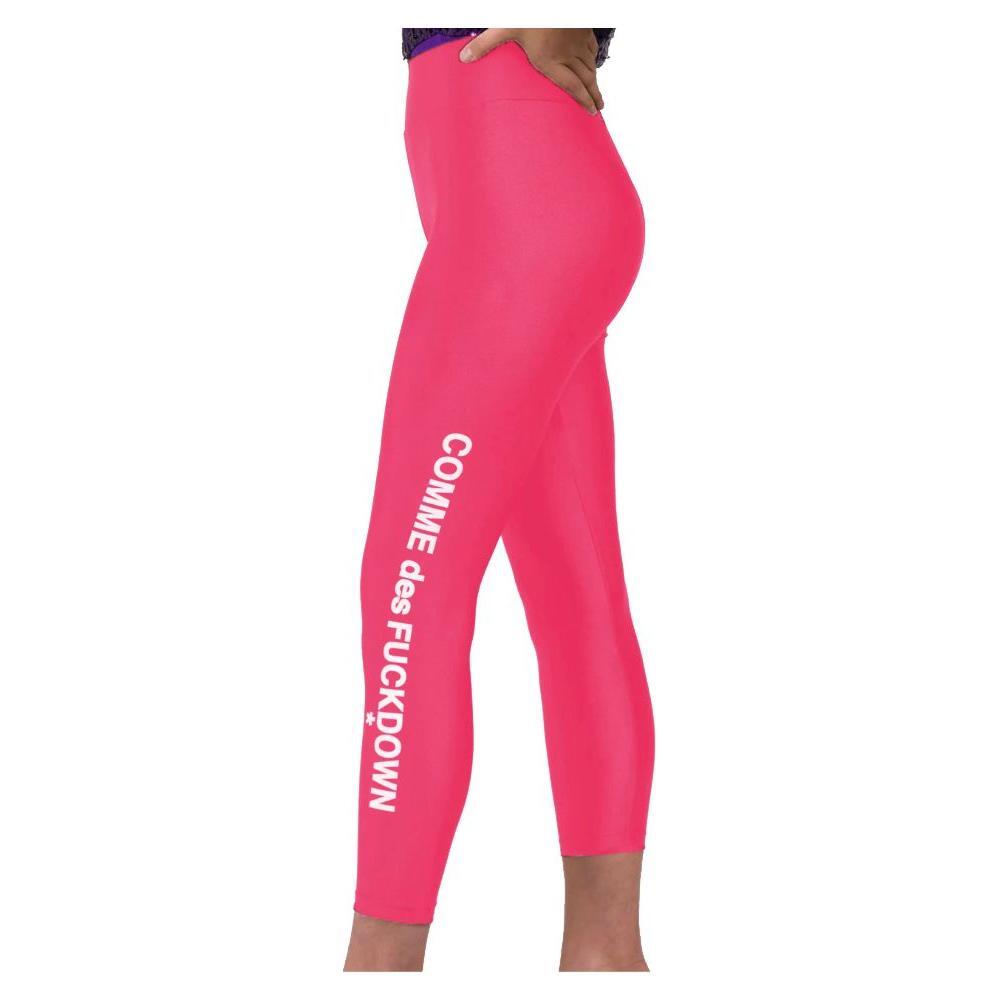 Comme Des Fuckdown Pink Nylon Jeans & Pant CO-13392-XS