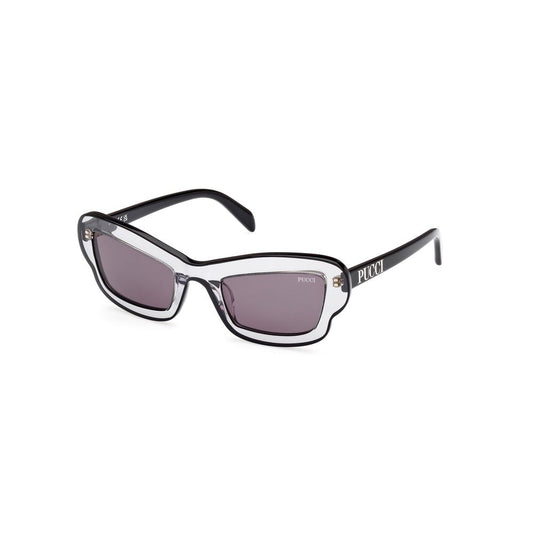 Emilio Pucci Gray Haircalf Sunglasses