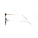 Polaroid Gold Stainless Steel Sunglasses