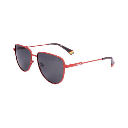 Polaroid Orange Stainless Steel Sunglasses