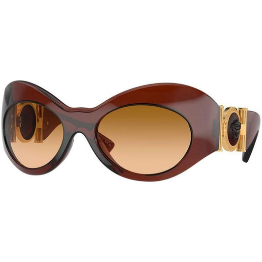 Versace Brown Haircalf Sunglasses