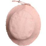 Dolce & Gabbana Pink Cotton Wide Brim Bucket Hat