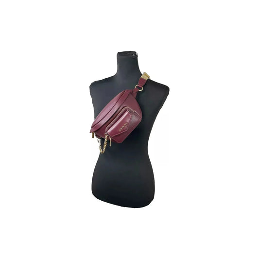 Michael Kors Michael Kors Leather Maise 2 in 1 Fanny Waist Pack Bag Maroon 81888 1728,67346104480,Bags,Bags - Women - Bags,Belt Bags - Women - Bags,Clutch Bags - Women - Bags,Michael Kors,New with tags,Shoulder Bags - Women - Bags,Women - Bags