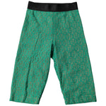 Dolce & Gabbana Green Logo Monogram Cropped Tights Underwear BIK1979-2