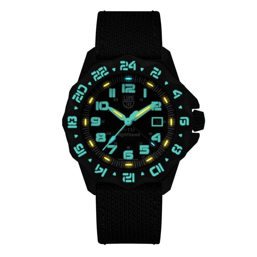 Luminox Luminox Black Fabric Watch LUXA6441AC 1728,67434610848,Black,Luminox,Men,New with tags,Watches,Watches for Men - Watches