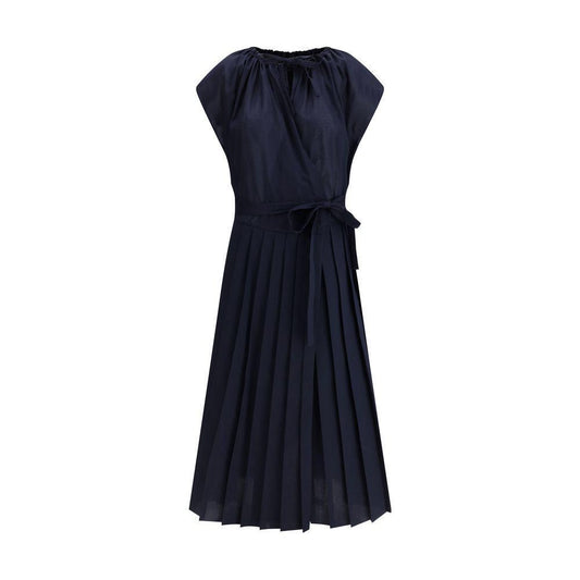 Fabiana Filippi Fabiana Filippi Muslin midi Dress FA-ABD275F643L3855146-IT40 | M 1728,72470364320,Blue,Clothing,Dresses - Women - Clothing,Fabiana Filippi,IT40 | M,IT46|XL,New with tags,Women,Women - Clothing