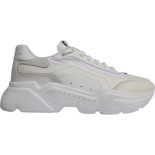 Dolce & Gabbana White Daymaster Low Top Sneakers Shoes MV7158-40