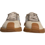 Dolce & Gabbana Multicolor Lace Up Low Top NS1 Sneakers Shoes MV7171-41