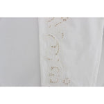 Dolce & Gabbana White Floral Cutout Dress Sicily Pants SIG20046-2