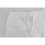 Dolce & Gabbana White Floral Cutout Dress Sicily Pants SIG20046-2