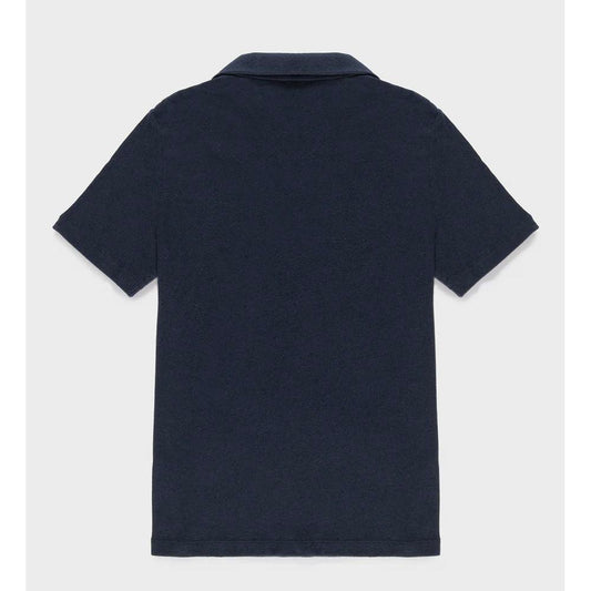 Refrigiwear Blue Cotton Polo Shirt