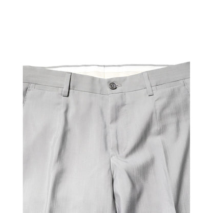 Dolce & Gabbana Light Gray Wool GOLD 2 Piece Formal Suit Dolce & Gabbana