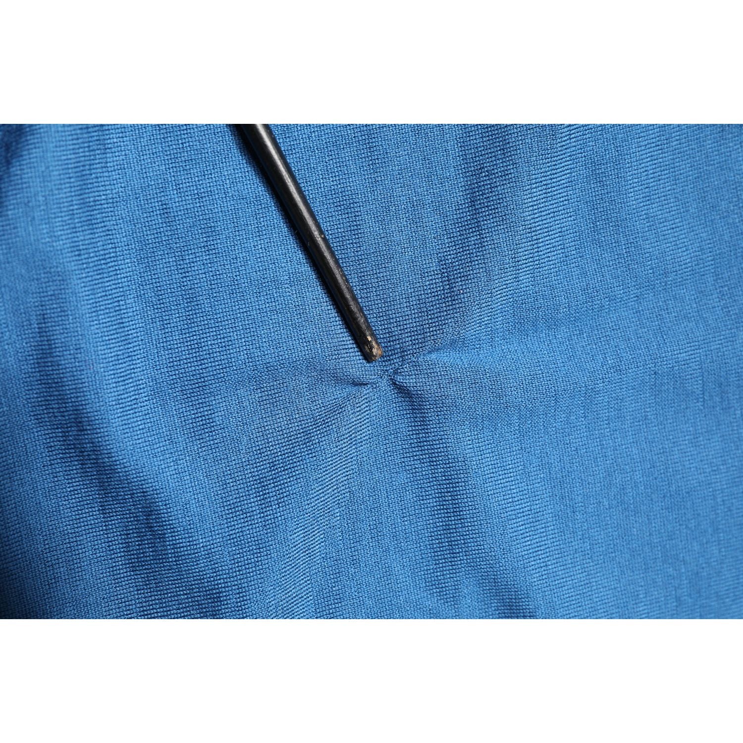 Dolce & Gabbana Blue Cashmere Crown V-neck Pullover Sweater