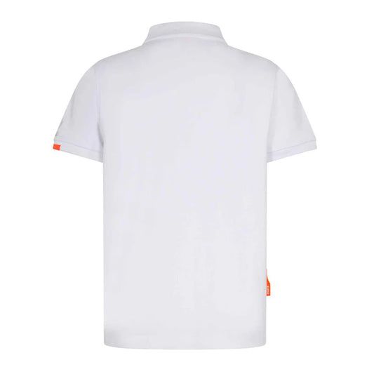 Suns White Cotton Polo Shirt SU-15040-S