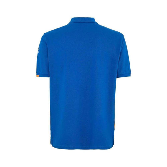 Suns Blue Cotton Polo Shirt