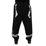 Dolce & Gabbana Black Logo Cotton Jogger Sweatpants Pants