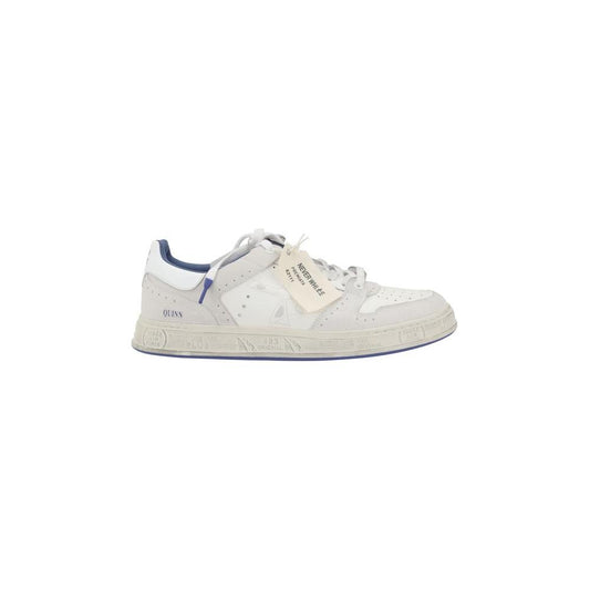 Premiata Leather Sneakers Premiata Light Gray