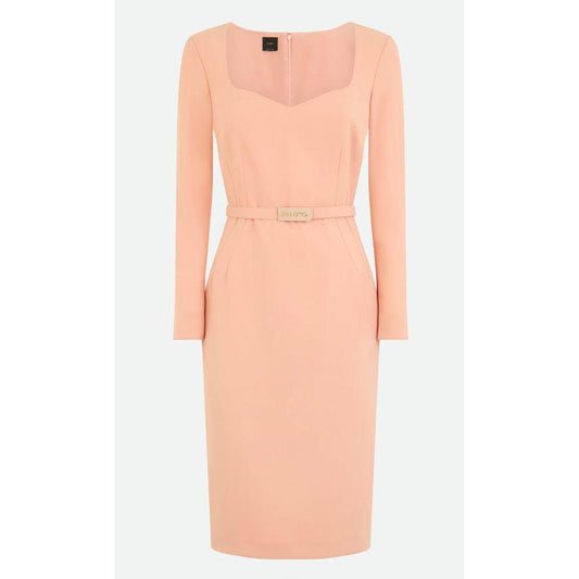 PINKO Pink Polyester Dress PINKO Bisque