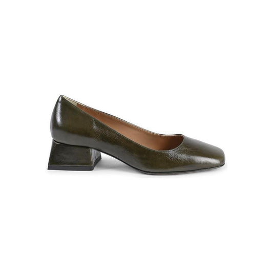 19V69 Italia Green Leather Pump VI-1128-EU40/US10
