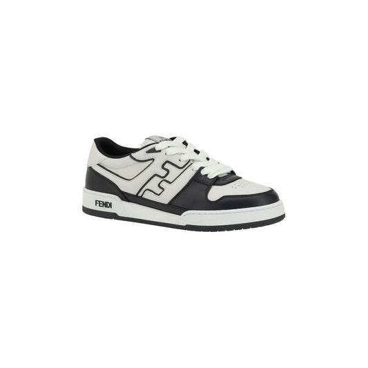 Fendi Match Leather Men Sneakers