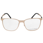 Porsche Gold Metal Frames eyeglasses P8275-B, golden color, metal material, made in Japan, size 55/18/145 mm for men.