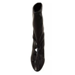 Stuart Weitzman Black Patent Leather High Heels Boots Shoes