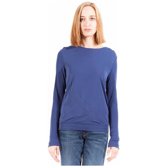Gant Blue Viscose Women T-Shirt