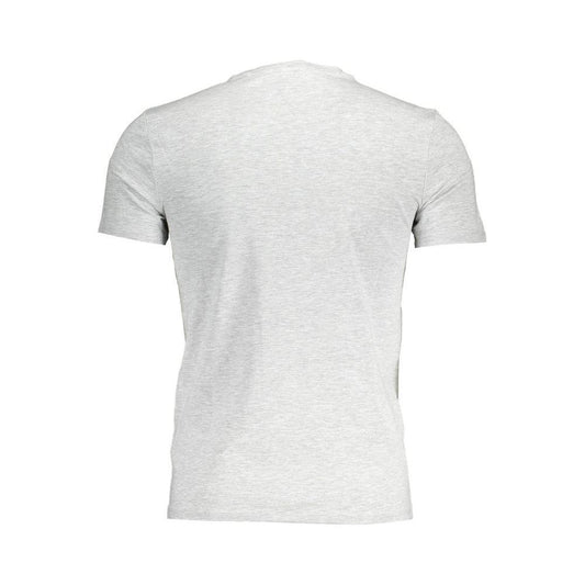 Guess Jeans Gray Cotton Men T-Shirt