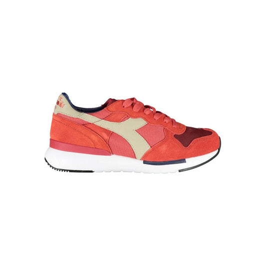 Diadora Red Leather Women Sneaker Diadora Tomato
