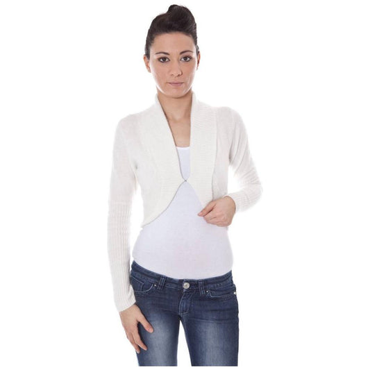 Datch White Wool Sweater Datch Dark Slate Gray