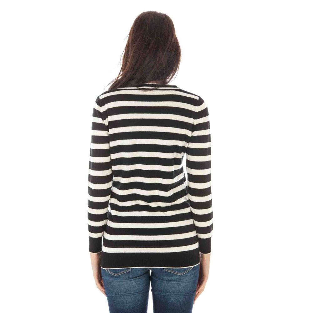 Fred Perry Nero Wool Women Sweater