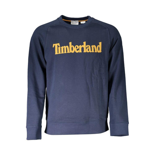 Timberland Blue Cotton Unisex Sweatshirt