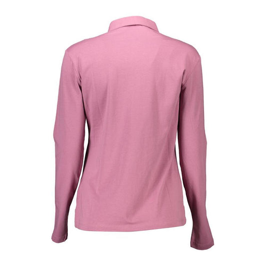 U.S. POLO ASSN. Pink Cotton Women Polo Shirt