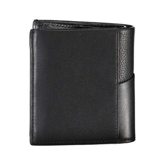 Calvin Klein Black Recycled Polyester Men Wallet CA-26293