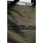 Dolce & Gabbana Military Green Nylon Shoulder Strap Tote Bag BAG4339