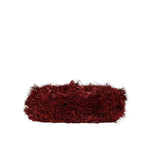 Dolce & Gabbana Red Gold Chain VANDA Tinsel Crystals Evening Clutch Bag
