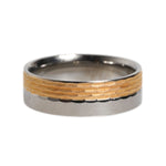 Dolce & Gabbana Gold Silver Tone Real Brass DG Logo Ring SMY10630-64