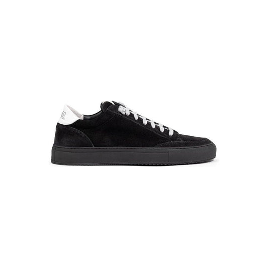 P448 Black Suede Leather Sneaker P448 Dark Slate Gray