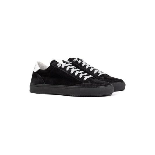 P448 Black Suede Leather Sneaker P448 Dark Slate Gray