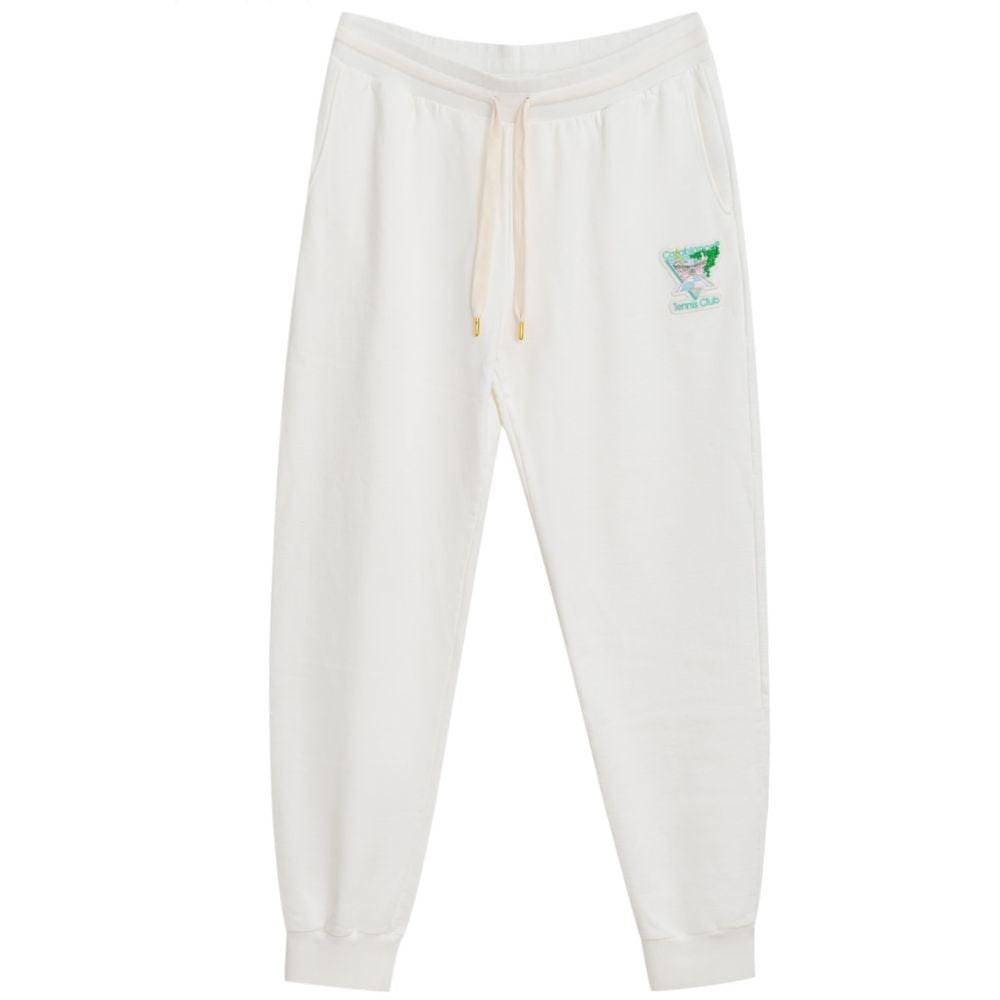 Casablanca White Cotton Athletic Pant CA-7559666-XL