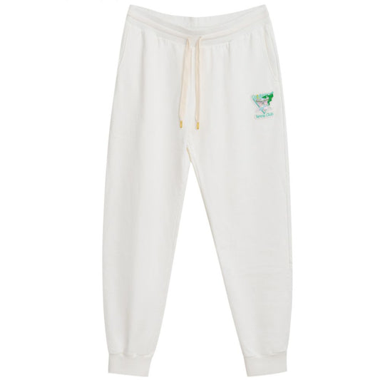 Casablanca White Cotton Athletic Pant CA-7559666-XL