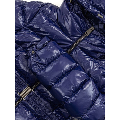 Herno Blue Polyamide Coat1728,67397976224,Blue,Clothing,Coats - Jackets & Coats - Clothing,Herno,IT42|M,Jackets & Coats - Clothing,Jackets & Coats - Women - Clothing,New with tags,Women,Women - Clothing