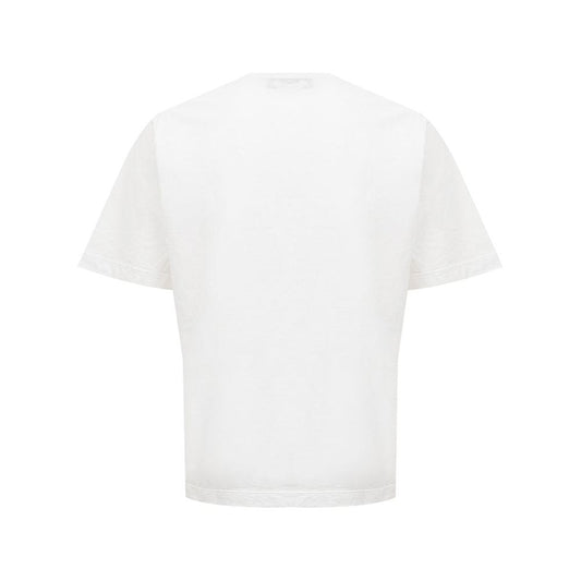 Dsquared² Elegant Cotton White Tee for Stylish Women Dsquared² White Smoke