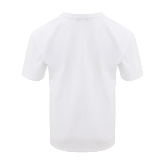 Alexander McQueen White Cotton Tops & T-Shirt Alexander McQueen Lavender