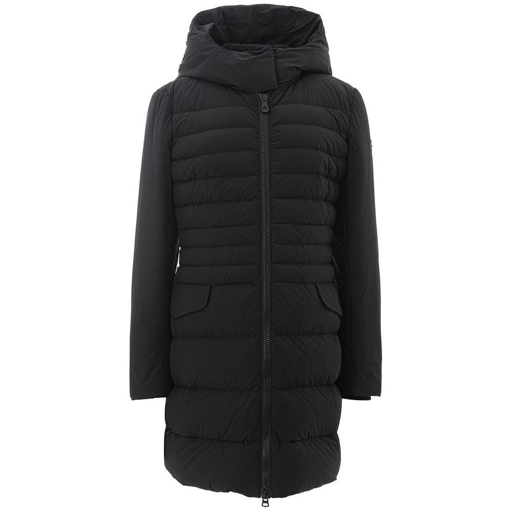 Peuterey Black Polyamide Full-Length Jacket