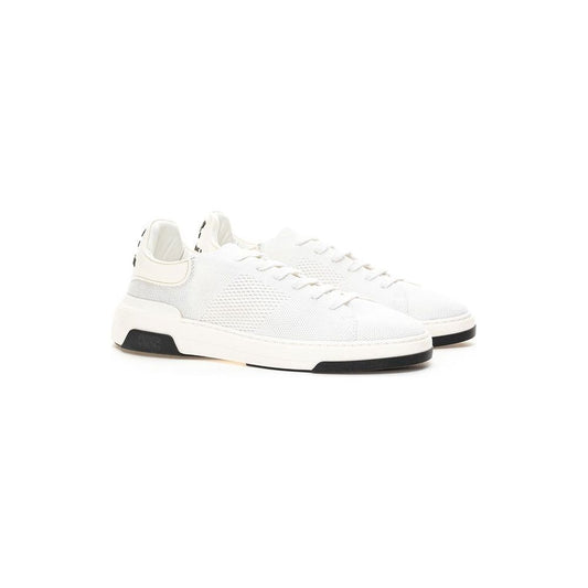 Casadei Elegant White Leather Sneakers Casadei White Smoke