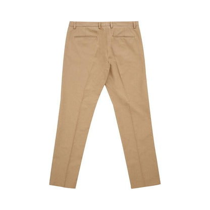 Lardini Brown Cotton Chino Pants